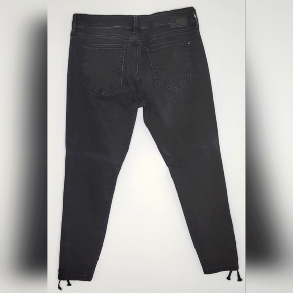 Mavi Black denim "Alexa" mid-rise skinny jeans.  Size 30 - Picture 2 of 12